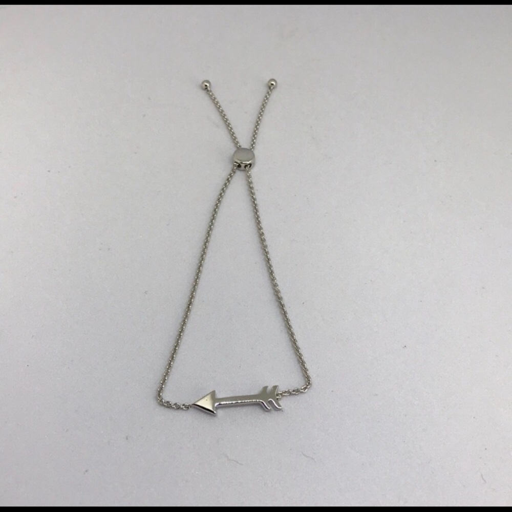 Silver Boho Arrow Adjustable Bracelet - Spirit of Adventure